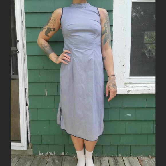 HANDMADE vintage-style dress 1960s - Picture 1 of 3